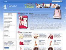 Tablet Screenshot of e-faberlic.cz