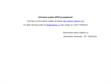 Tablet Screenshot of info.e-faberlic.cz